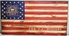 Carved Coast Guard Wooden Flag