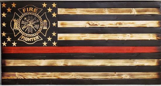Picture of Thin Red Line Flag