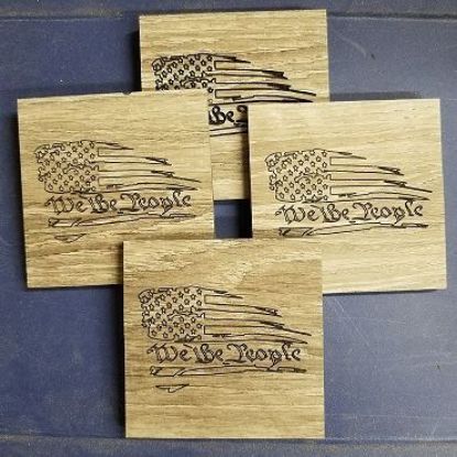 Picture of Custom Carved Coasters