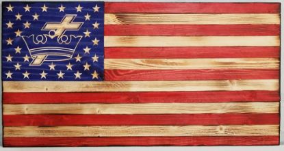 Picture of Custom Carved Flag