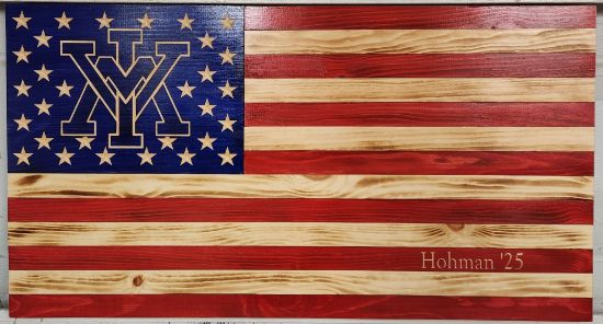 Picture of Custom Carved Flag