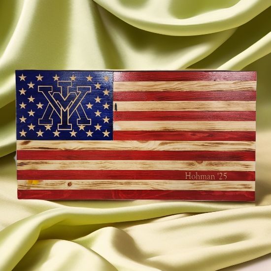 Picture of Custom Carved Flag