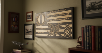 Picture of Total Carved Flag